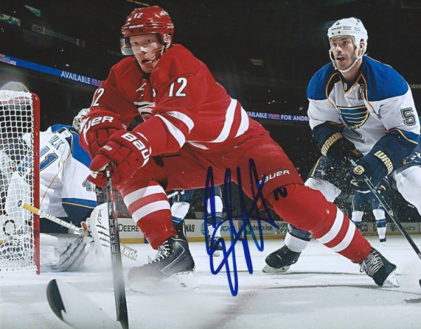 Eric Staal Autographed Signed Carolina Huricanes 8X10 Photo - Autographs
