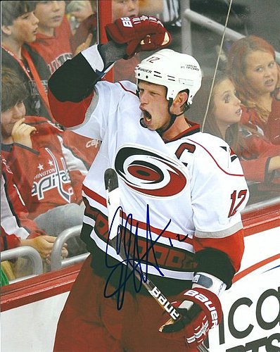 Eric Staal Autographed Signed Carolina Huricanes 8X10 Photo - Autographs