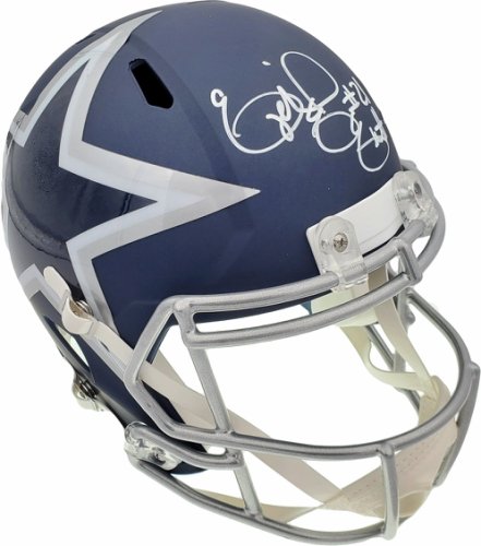 Ezekiel Elliott Autographed Signed Dallas Cowboys Amp Full Size Speed Replica  Helmet Beckett Beckett