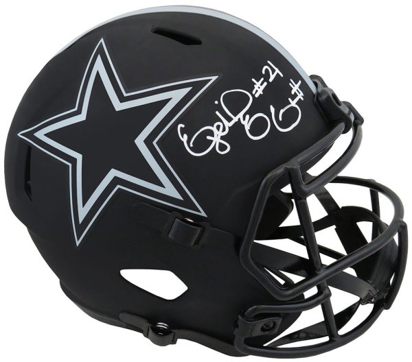 Ezekiel Elliott Autographed Signed Dallas Cowboys ECLIPSE Riddell Full Size Speed Replica Helmet