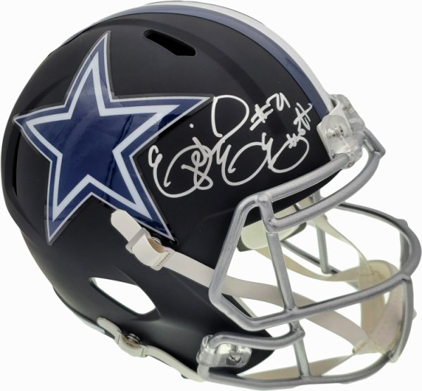 Ezekiel Elliott Autographed Signed Dallas Cowboys Matte Black Full