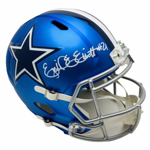 Troy Aikman Autographed Dallas Cowboys Authentic Flat White Helmet