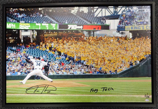 James Paxton Autographed Signed 16X20 Photo Seattle Mariners No Hitter Mcs  Holo