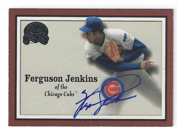 Fergie Jenkins Autographed Signed 2000 Fleer Greats Of The Game