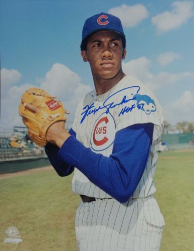 Autographed FERGIE JENKINS Chicago Cubs Perez-Steele Post Card