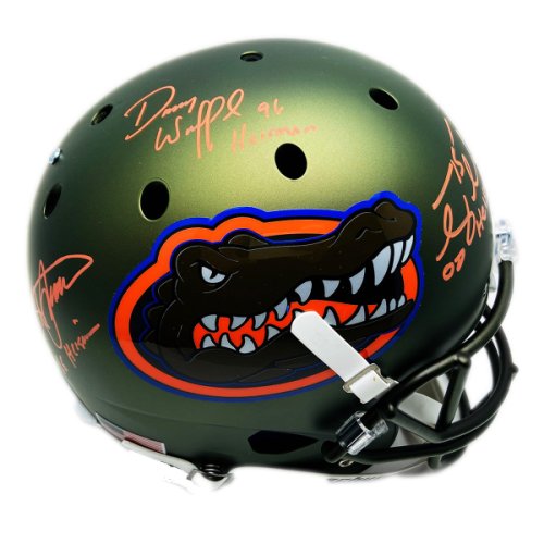 Tim Tebow Autographed Florida Gators (Stars and Stripes) Deluxe Full-Size  Replica Helmet w/ God Bless America - Tebow Holo