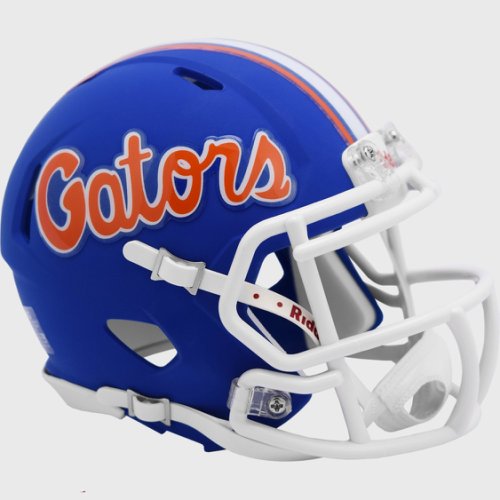 Florida Gators NCAA Mini Speed Football Helmet Blue