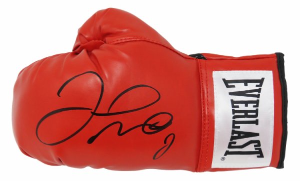 Floyd Mayweather Jr. Autographed Signed Everlast Red Boxing Glove
