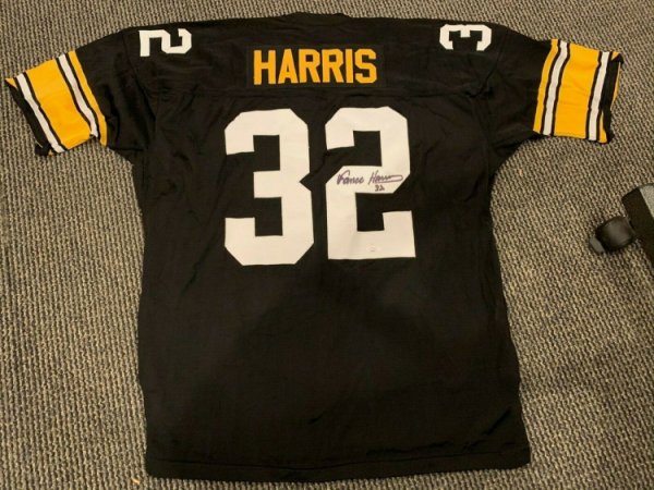 franco harris signed jersey