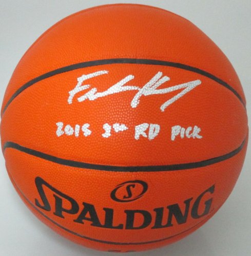 Frank Kaminsky Autographed Signed Replica NBA Spalding Basketball Auto With 1St Rnd Pick - JSA