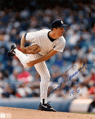 Frank Tanana Autographed Signed 8X10 New York Yankees Photo