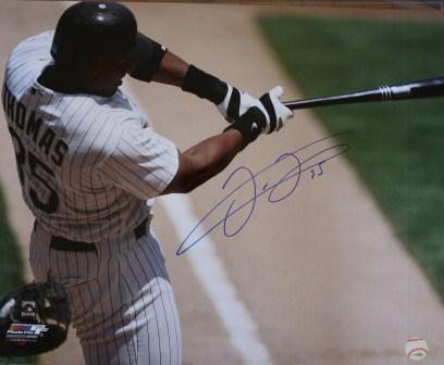 Frank Thomas 1996 Chicago White Sox Game –Issued and autographed