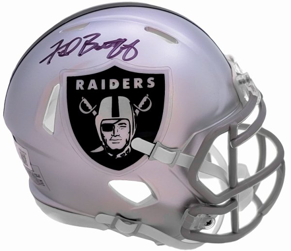 Oakland Raiders Super Bowl MVPs Autographed Mini Helmet - Biletnikoff,  Plunkett & Allen