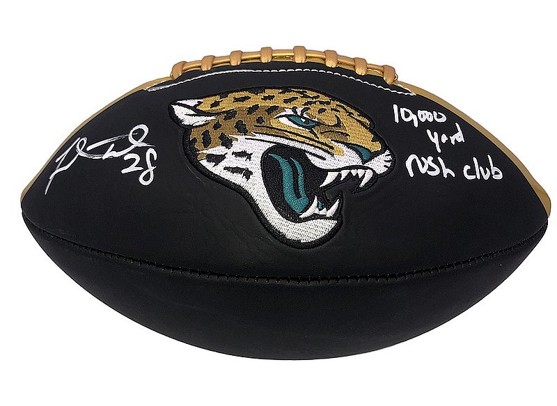 Fred Taylor Signed Jacksonville Jaguars Riddell Speed Mini Helmet - JSA