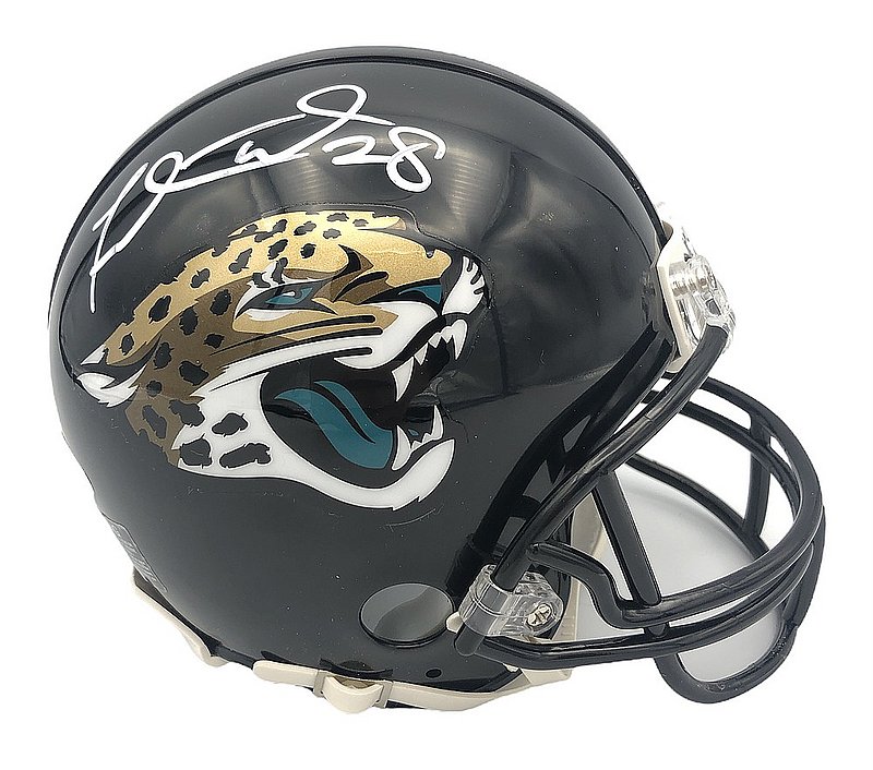 Fred Taylor Autographed Signed Jacksonville Jaguars Riddell Mini Helmet - Beckett Authentic