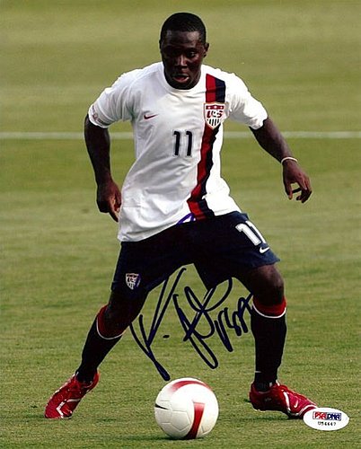 Freddy Adu Autographed Signed 8x10 Photo Team USA - PSA ...