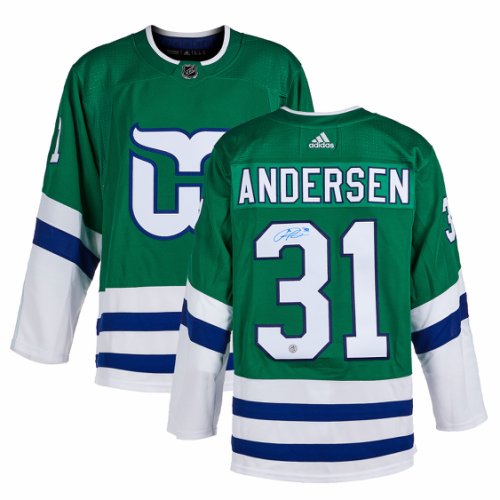 Frederik Andersen Signed Toronto Maple Leafs 16x20 Photo Fanatics Hologram