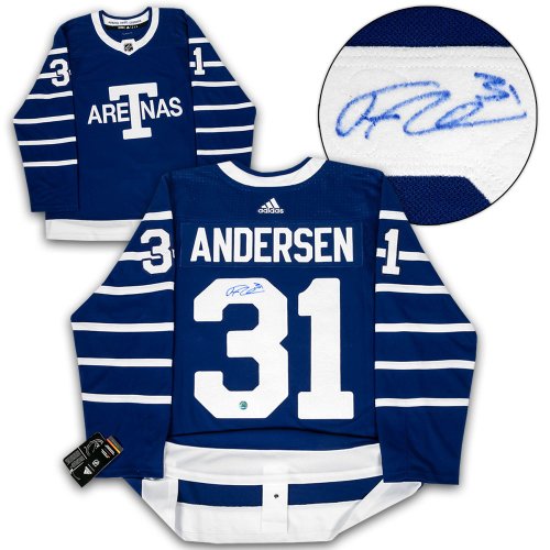 signed leafs jersey