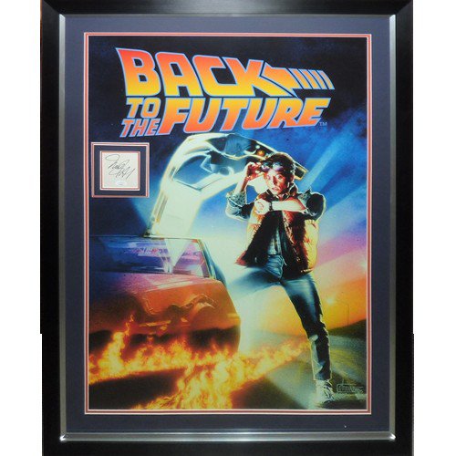 Future Autographed Signed Back To The Full-Size Movie Poster ...