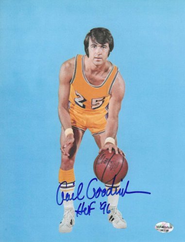Gail Goodrich Autographed Signed 8X10 Los Angeles Lakers Photo - Main Line Autographs