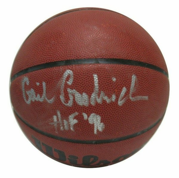 Gail Goodrich Autographed Signed Autographed Basketball HOF 96 Lakers UCLA PSA/DNA