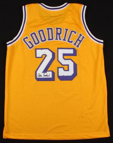 Gail Goodrich Autographed Signed Los Angeles Lakers Jersey (JSA COA) 5Xnba All Star Guard