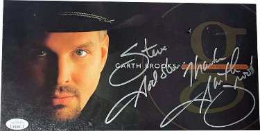Garth Brooks Autographed Jersey