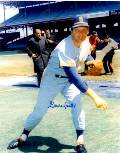 Gary Bell Autographed Signed 8X10 Seattle Pilots Photo - Autographs