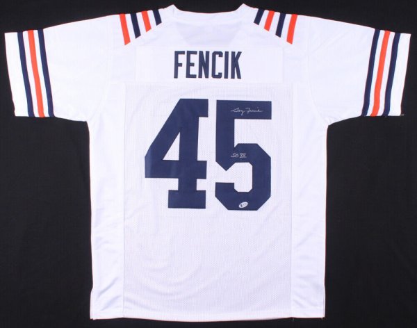 Gary Fencik autographed 8x10 Photo (Chicago Bears Super Bowl Champion) #SC5  Matted & Framed