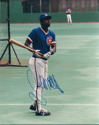 Gary Matthews Autographed Signed 8X10 Chicago Cubs Photo - Autographs