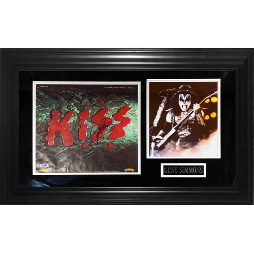 Gene Simmons Book Signed Kiss Autograph Proof COA 1 