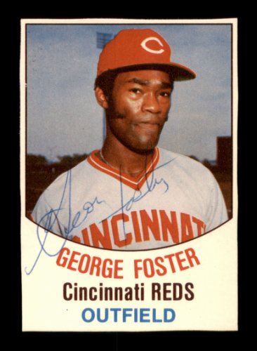 George Foster Autographed Signed Cincinnati Reds 1993 Ted Williams