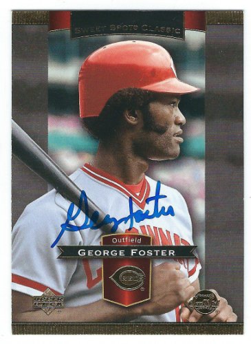 Autograph Warehouse 622029 George Foster Autographed
