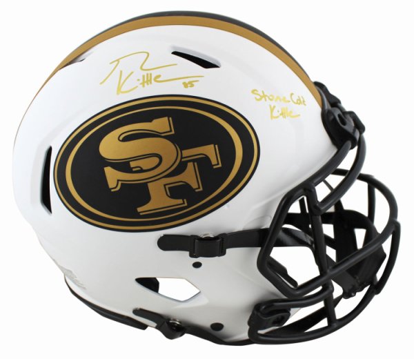 George Kittle Autographed 49ers Flash Alternate Speed Helmet