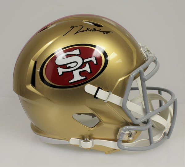 San Francisco 49ers Autographed Full Size Helmets Signed Helmets