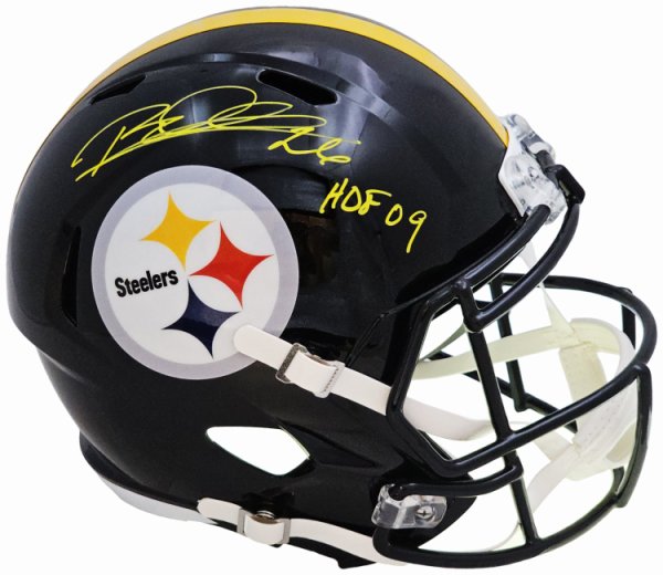 Steelers George Pickens Signed Lunar Full Size Speed Proline Helmet JSA