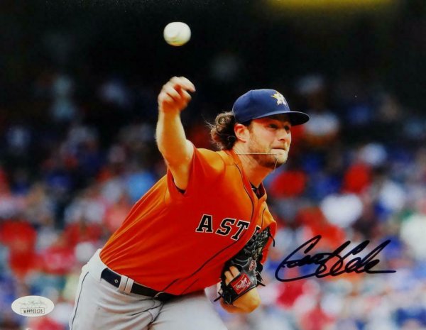 Framed Gerrit Cole Houston Astros Autographed 16 x 20 Throwing Photograph Fanatics Authentic Certified