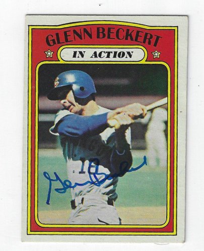 Glenn Beckert Autographed Memorabilia