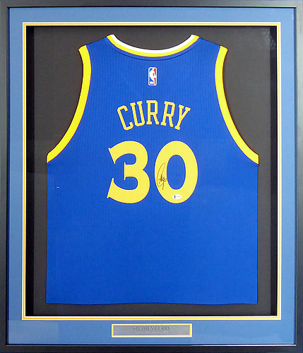 signed curry jersey