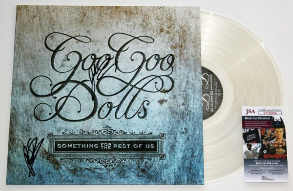 Goo Goo Dolls 3x signed CD Cover Magnetic PSA/DNA Takac Malinin Rzeznik 