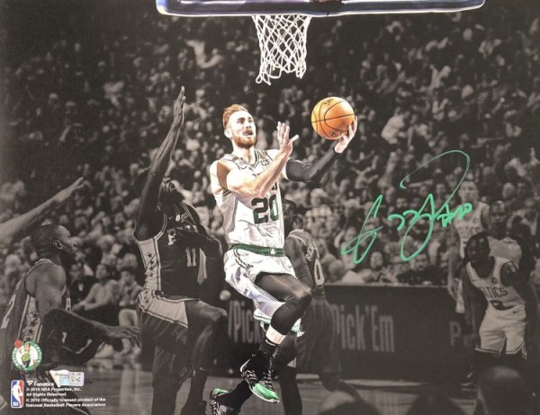 Gordon Hayward Boston Celtics Autographed Game-Used #20 White