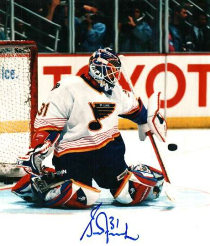 Grant Fuhr Autographed Blue Hockey Jersey: BM Authentics – HUMBL