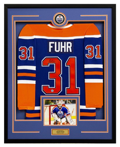 Grant Fuhr Autographed Edmonton Oilers Jersey #31 JSA Certified