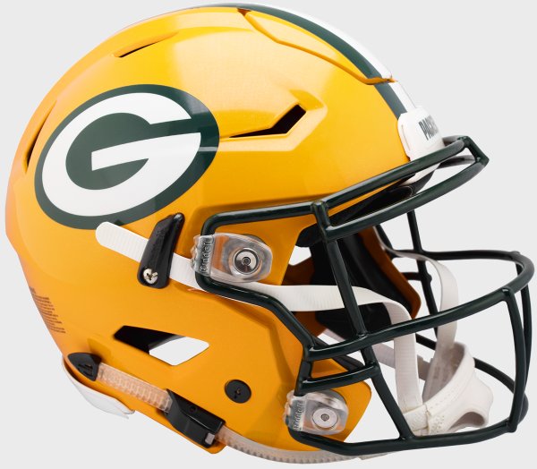 Green Bay Packers Memorabilia & Collectibles Riddell Helmets, Photos