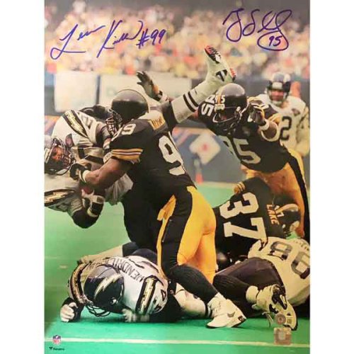 Pittsburgh Steelers Greg Lloyd Autographed Signed Jersey Jsa Coa