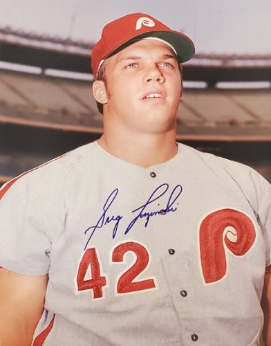 Greg Luzinski Signed Philadelphia Phillies 2001 Topps #439 Trading Card PSA/DNA