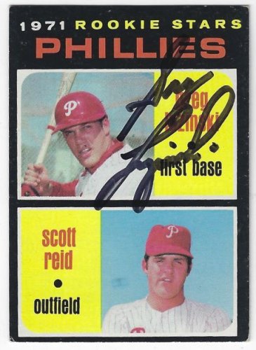 Greg Luzinski Autographed Signed Philadelphia Phillies 1971 Topps Card - Autographs