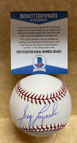 Greg Luzinski Autographed Signed Phillies/White Sox M.L. Baseball Beckett