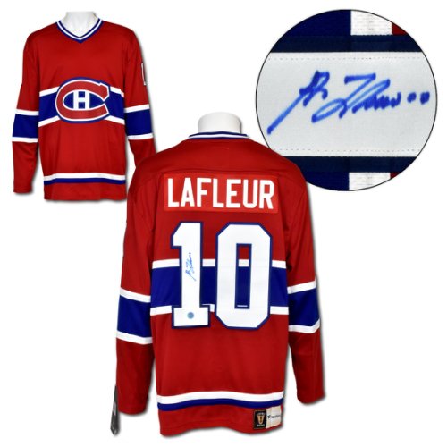 signed montreal canadiens jersey