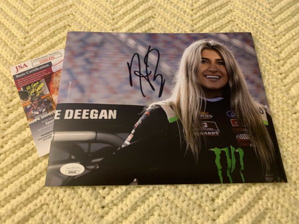 Hailie Deegan Signed Nascar Trading Card Autographed Goodwin Champions 2019 